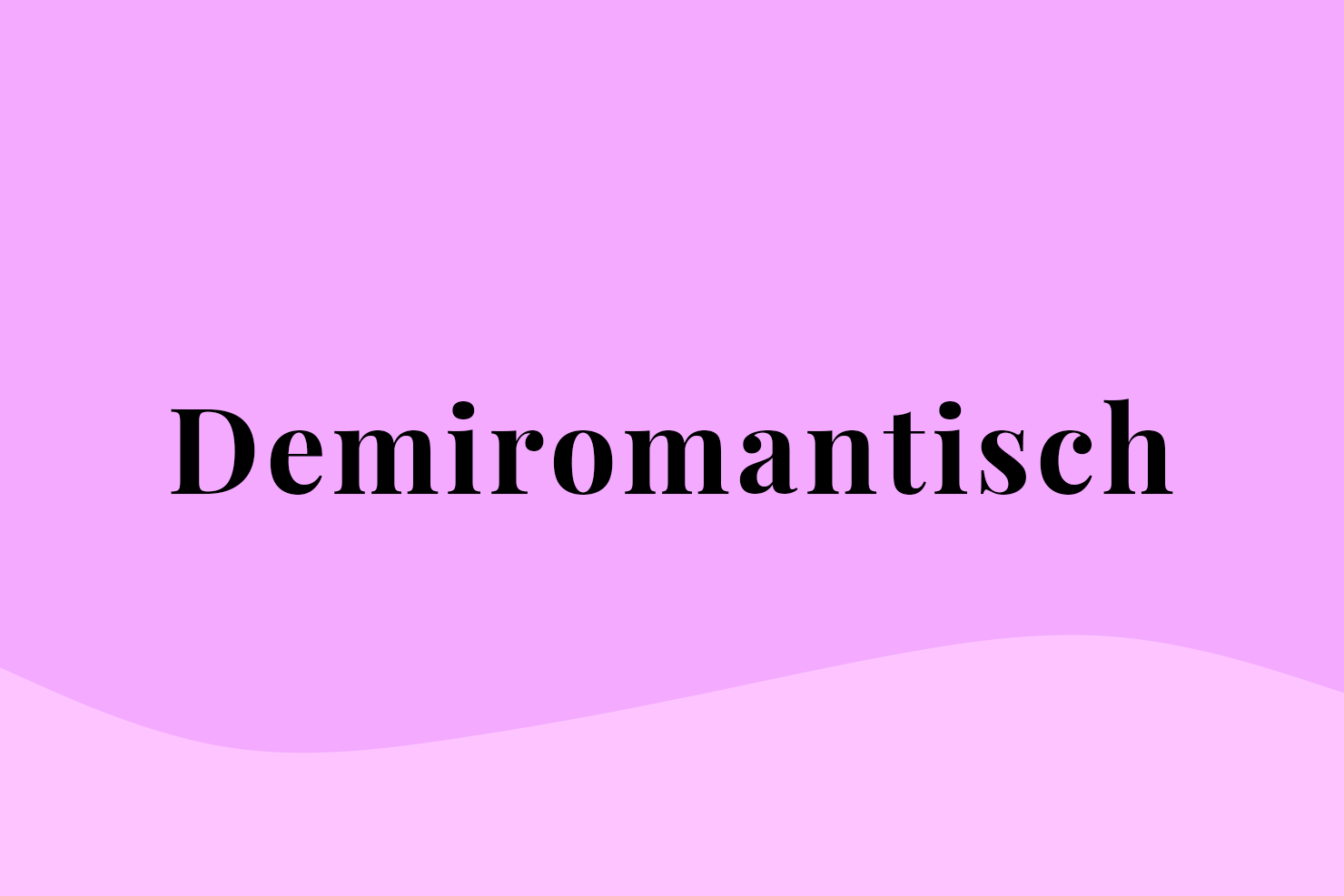 Demiromantisch
