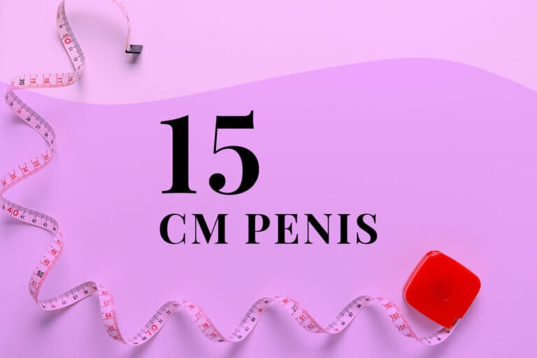 15-Zentimeter-Penis