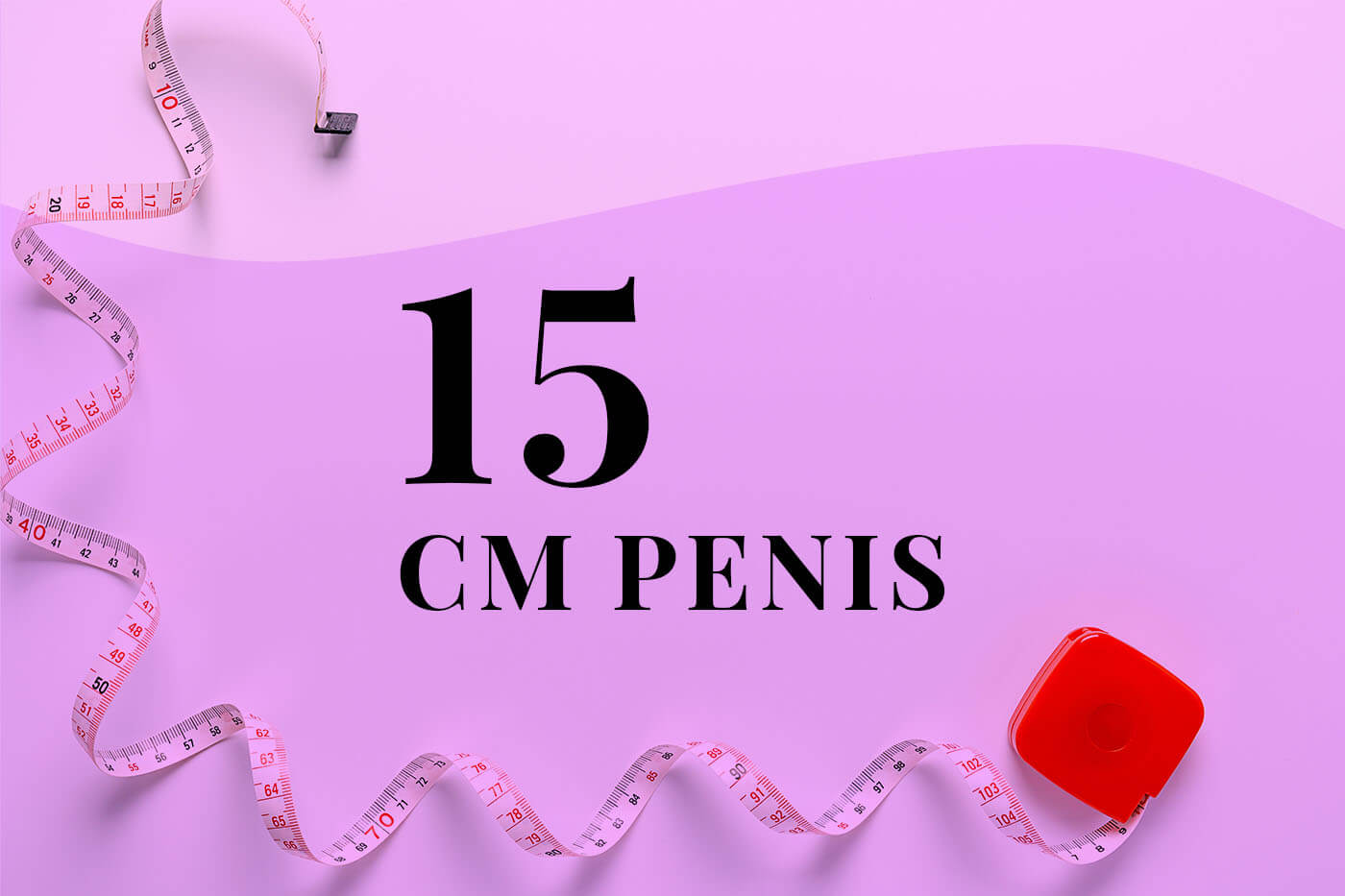 15-Zentimeter-Penis