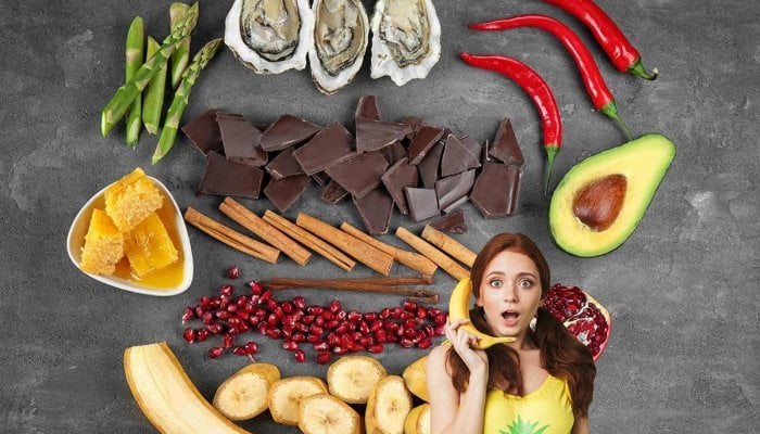 10 natürliche Aphrodisiaka für ein Libido-Boosting