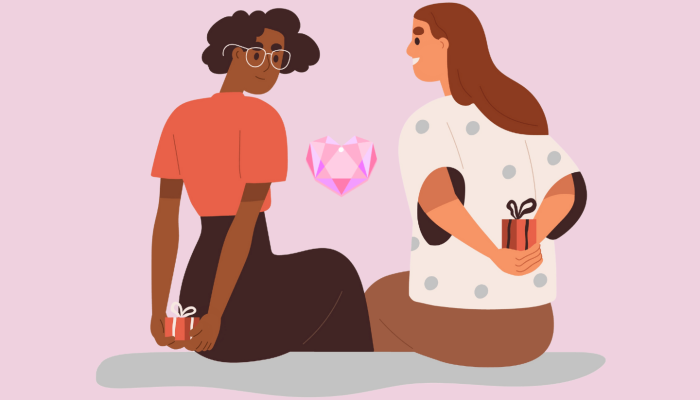 Geschenke-als-Liebessprache-Illustration-Fraulila