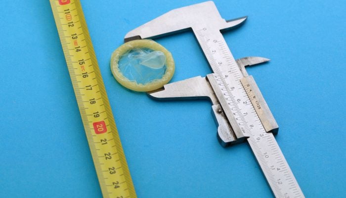 Kondom und Penisgröße herausfinden