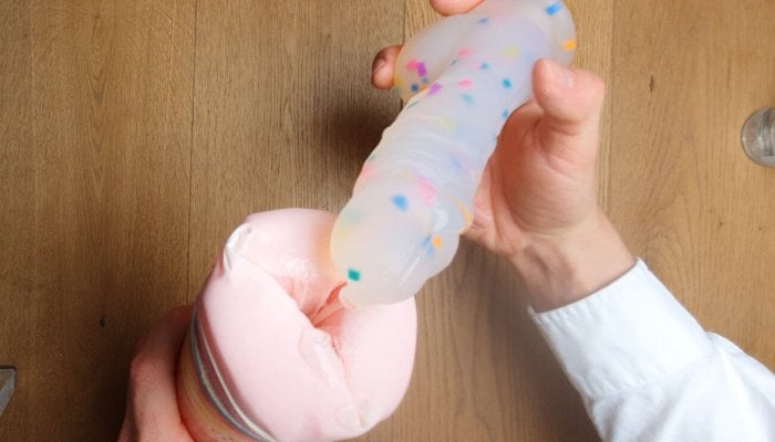 Taschenmuschi selber bauen Anleitung - Videoanleitung Fraulila