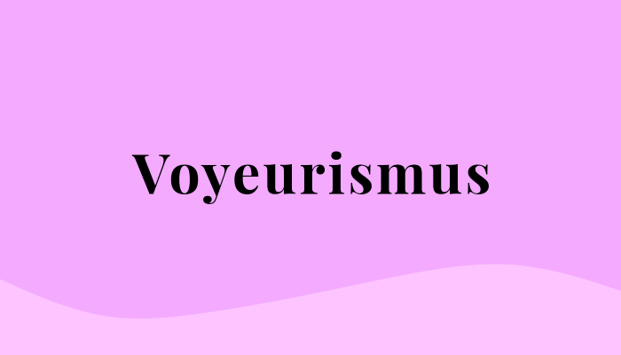 Voyeurismus-Erklaerung