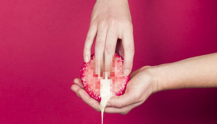 Weibliche Ejakulation - bei einer Frau